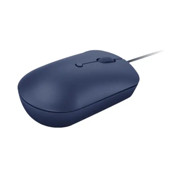Lenovo 540 - Mouse, Wired, Ambidextrous, Optical, 2400 DPI, Blue