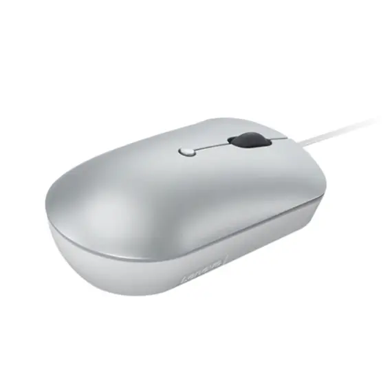 Lenovo 540 - Mouse, Wired, Ambidextrous, Optical, 2400 DPI, Grey