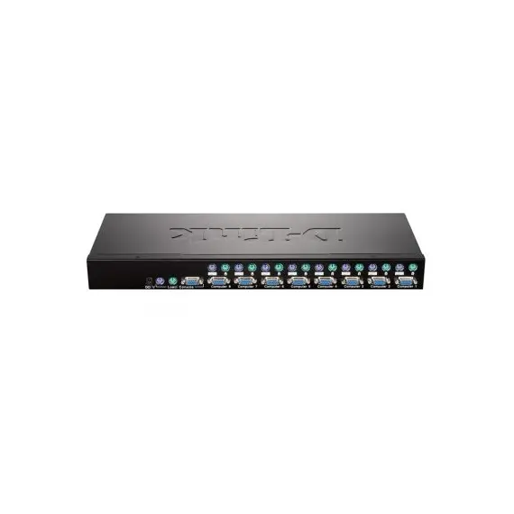 D-LINK KVM-140 - KVM Switch, Digital, 8 Port, PS/2