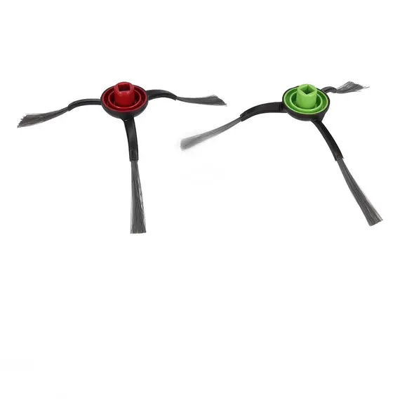 צמד מברשות צד שחורות לשואב רובוטי X1 OMNI, נוזל ניקוי מבושם לשואבים שוטפים