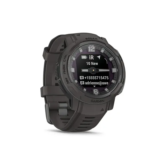 Garmin Instinct Crossover Solar - Smart Watch, Graphite