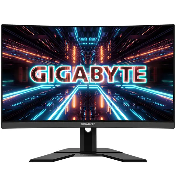 Gigabyte G27QC A - 27" Gaming Monitor, 2K Ultra HD, LED, Black
