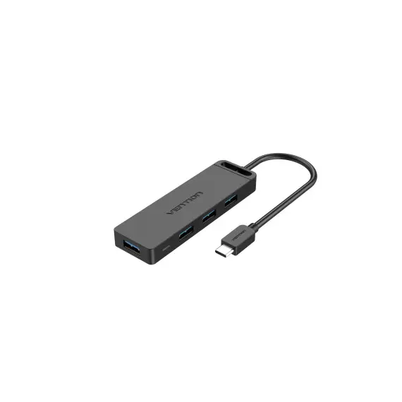 Vention TGKBF - USB-C 3.1 Gen1 to USB-Ax4  Power Hub, With Micro USB, 1m