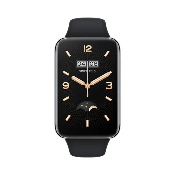צמיד כושר חכם דגם Xiaomi Smart Band 7 Pro בצבע שחור