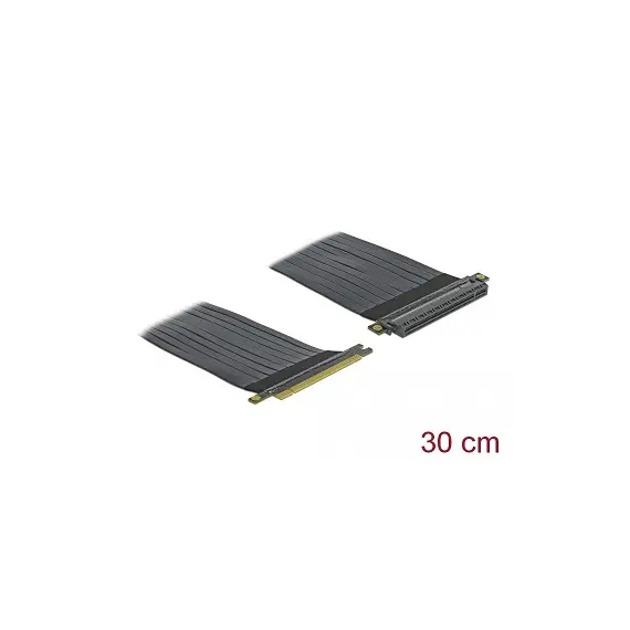 Delock 85766 - PCI Express x8 to x8 with Flexible Cable, 30cm