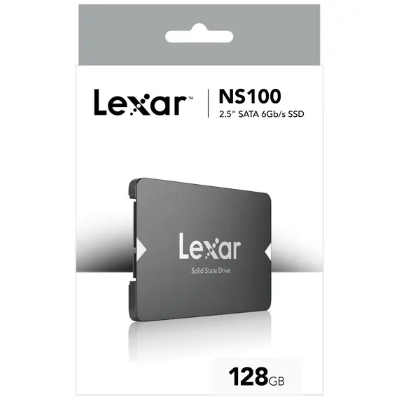 Lexar NS100 - 128GB SSD, Serial ATA III, 2.5" 
