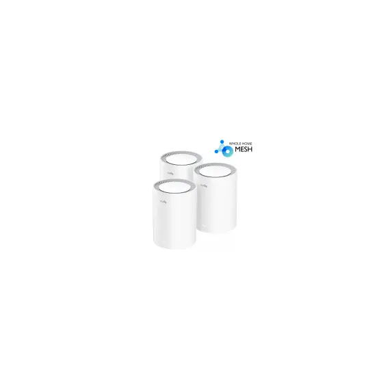Cudy M1300 3-PACK - Mesh Wi-Fi System, Dual-band (2.4 GHz / 5 GHz), Wi-Fi 5 (802.11ac), White