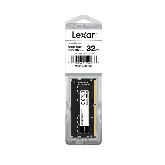 Lexar LD4AS0 - 32GB Memory Module, 1x32GB, DDR4, 3200MHz