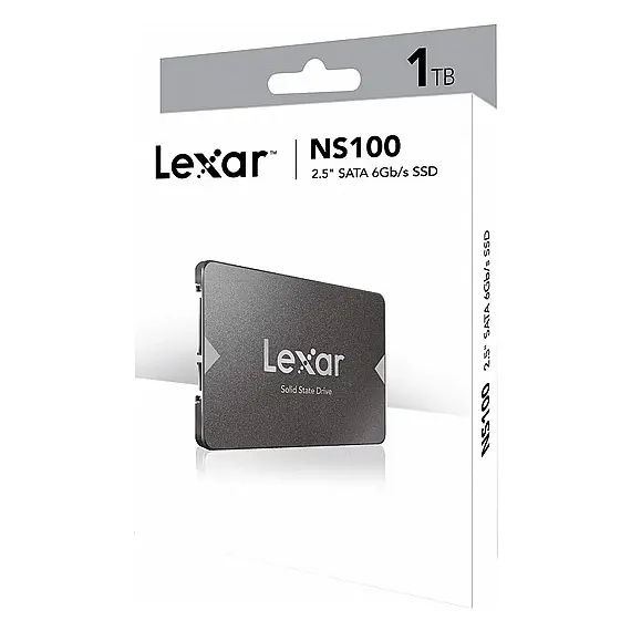 Lexar NS100 - 1000GB SSD, Serial ATA III, 2.5"
