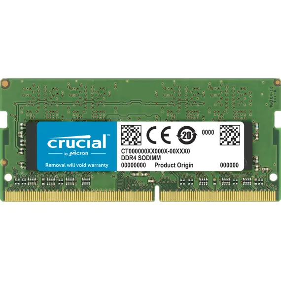 Crucial CT32G4SFD832A - 32GB Memory Module, 1x32GB, DDR4, 3200MHz