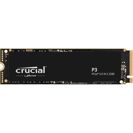 Crucial P3 - 1000GB SSD, PCI Express 3.0, M.2