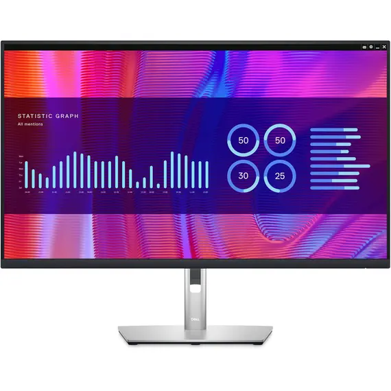 DELL P Series P3223DE - 31.5" Monitor, Quad HD, LCD, Black