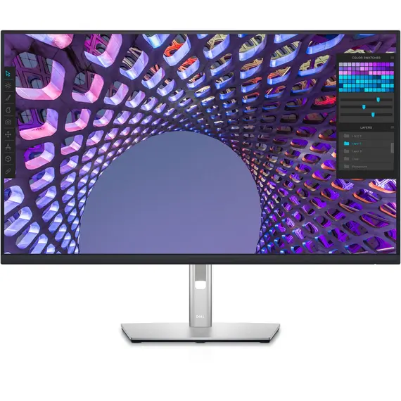 DELL P Series P3223QE - 31.5" Monitor, 4K Ultra HD, LCD, Black