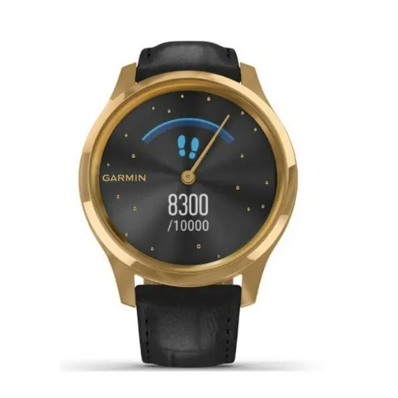 שעון חכם Vivomove Luxe, Pure Gold-Black, Leather
