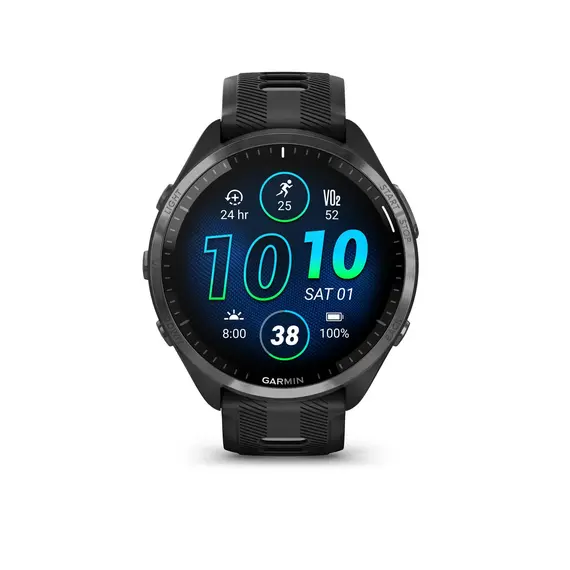 Garmin Forerunner 965 - Smart Multisport Watch, Black