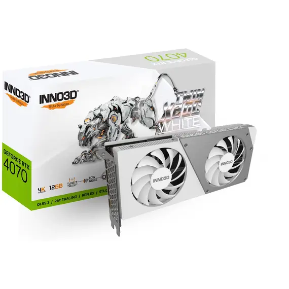 Inno3D N40702-126XX-185252W - Graphics Card, NVIDIA, GeForce RTX 4070, 12GB, GDDR6X