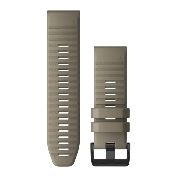 QuickFit 26mm Strap for Garmin Phoenix 5X/6X/7X Smart Watches, Dark Sand