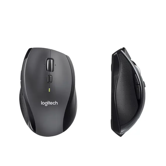 Logitech Marathon M705 - Wireless Mouse, Charcoal, image 2