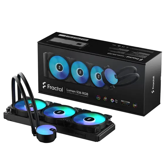 Fractal Design Lumen S36 - CPU Water Cooling, RGB