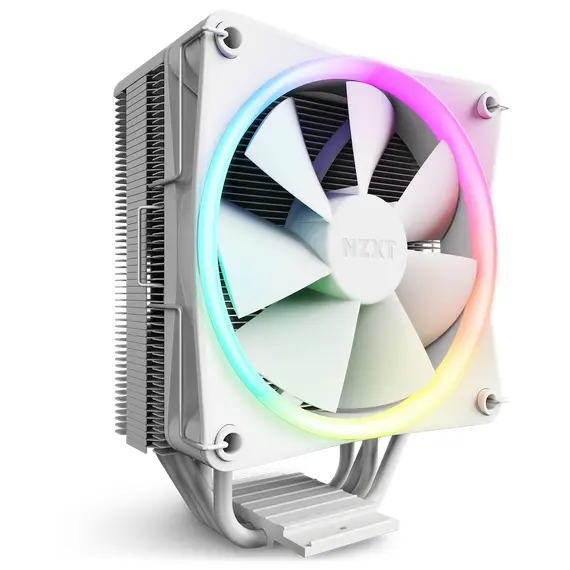 NZXT T120 RGB - Processor Air Cooler, 12cm, 1 pc(s), White