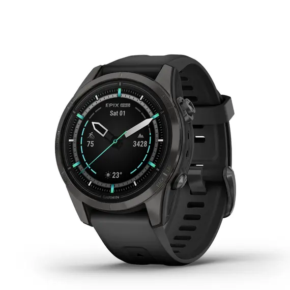 שעון ספורט חכם Epix Pro (Gen 2) 42mm Sapphire, Carbon (Sapphire Glass)