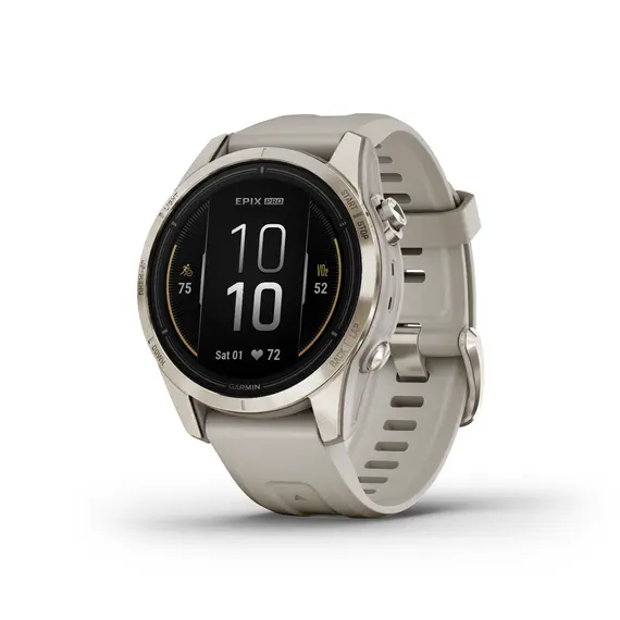 שעון ספורט חכם Epix Pro (Gen 2) 42mm Sapphire, Light sand (Sapphire Glass)