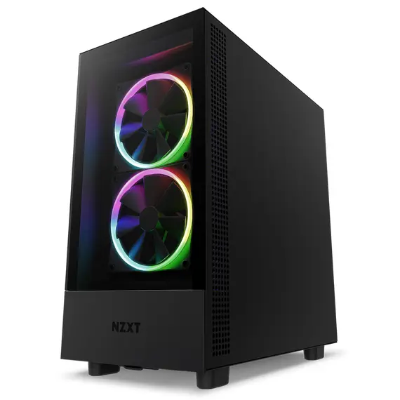 NZXT H5 Elite CC-H51EB-01 - Gaming PC Case, Black