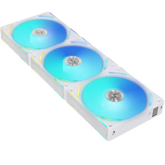 LIAN-LI AL120V2-3W - PC Case Cooler, 120mm, 3-Fan, White