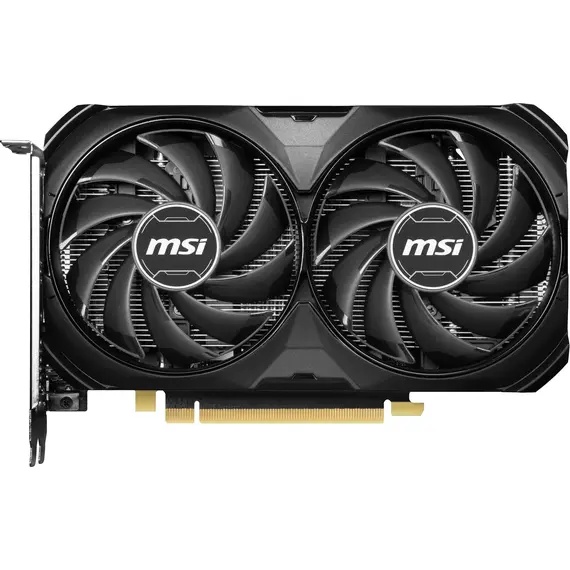 MSI GeForce RTX 4060 Ti VENTUS 2X BLACK 8G OC - Video Card, GeForce RTX 4060 Ti, NVIDIA, 8GB, GDDR6