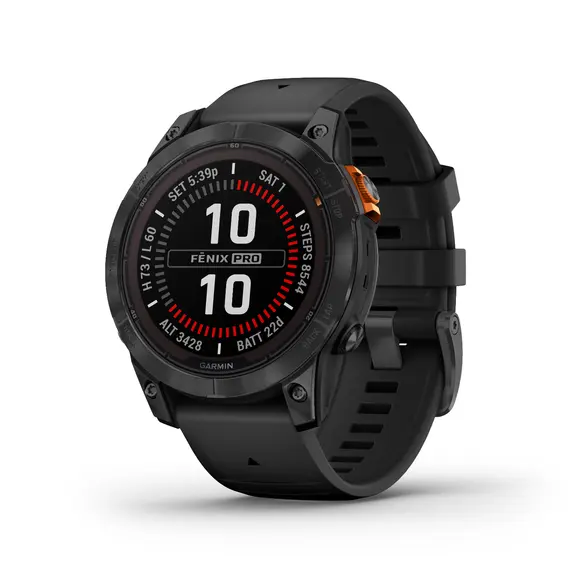 שעון ספורט חכם fenix 7 Pro Solar, Slate Gray