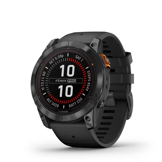 שעון ספורט חכם fenix 7X Pro Solar, Slate Gray