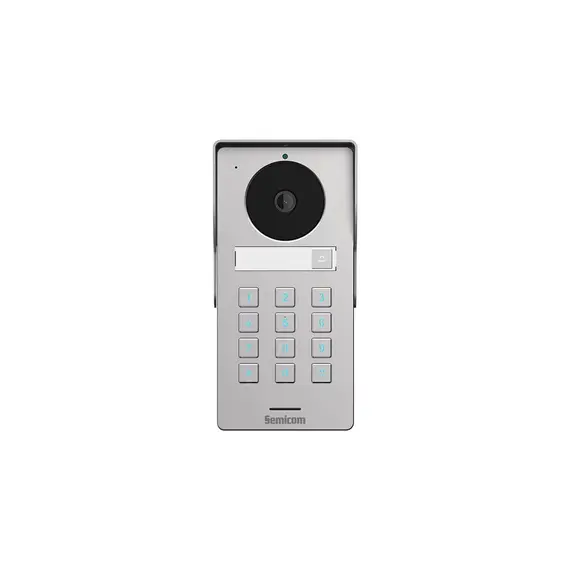 Semicom INT-CAM1 - Intercom Keypad, Silver