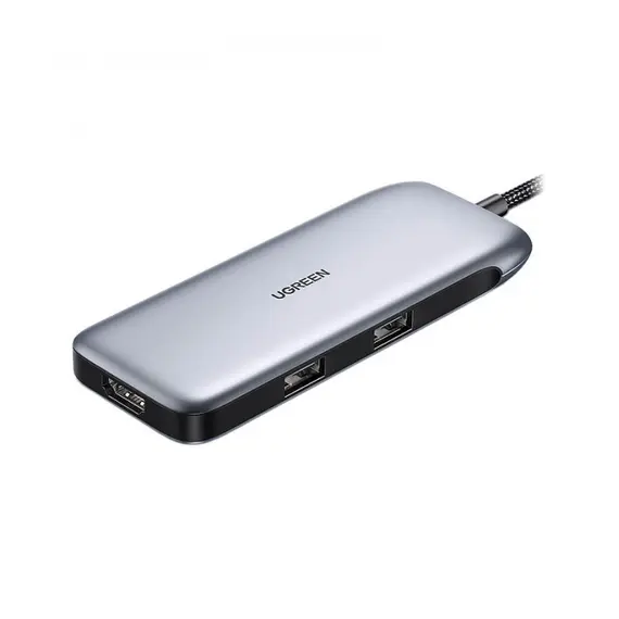 UGREEN 80865 - USB-C to DP | mini DP | HDMI | USB-A x2 | PD Dock