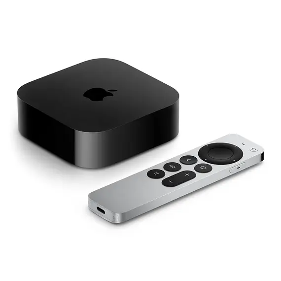 Apple MN893HB/A - Smart TV Box, 4K Ultra HD, 128 GB, Wi-Fi, Ethernet LAN, Black