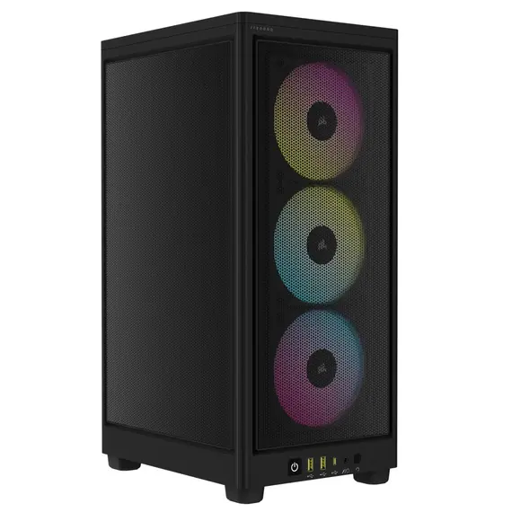 Corsair 2000D RGB AIRFLOW - PC Case, Small Form Factor (SFF), Black