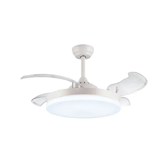 מאוורר תקרה "36W AMERICANO 42 עם שלט -לבן