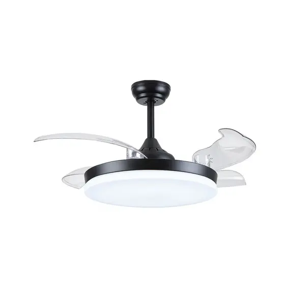 מאוורר תקרה "36W AMERICANO 42 עם שלט -שחור
