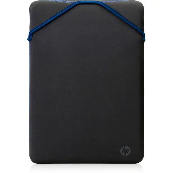 HP Reversible Protective 2F1X4AA - 14.1" Laptop Sleeve, Black, Blue