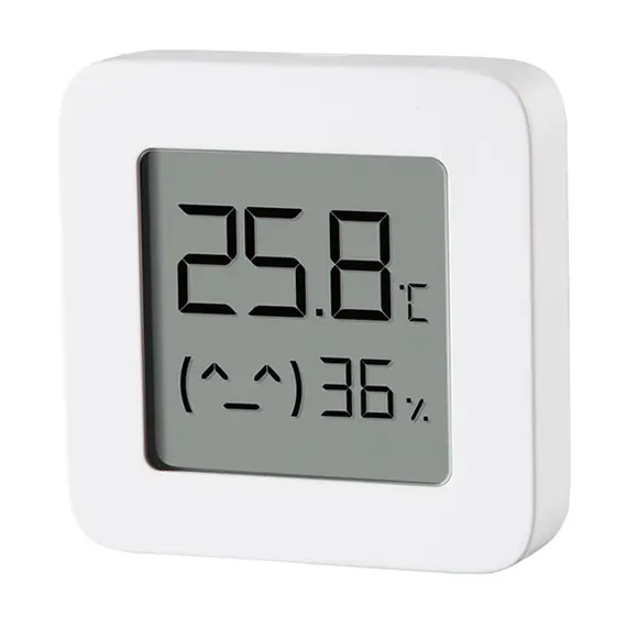 Xiaomi Mi Temperature and Humidity Monitor 2 - Temperature & Humidity Sensor, Indoor, Built-in Wireless
