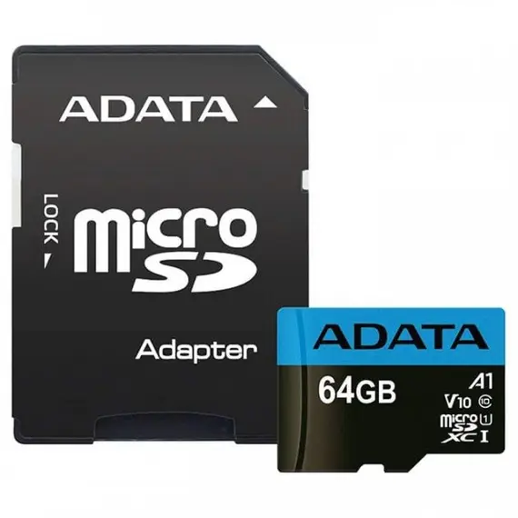 ADATA Premier - 64GB Memory Card, MicroSDXC, UHS-I Class 10