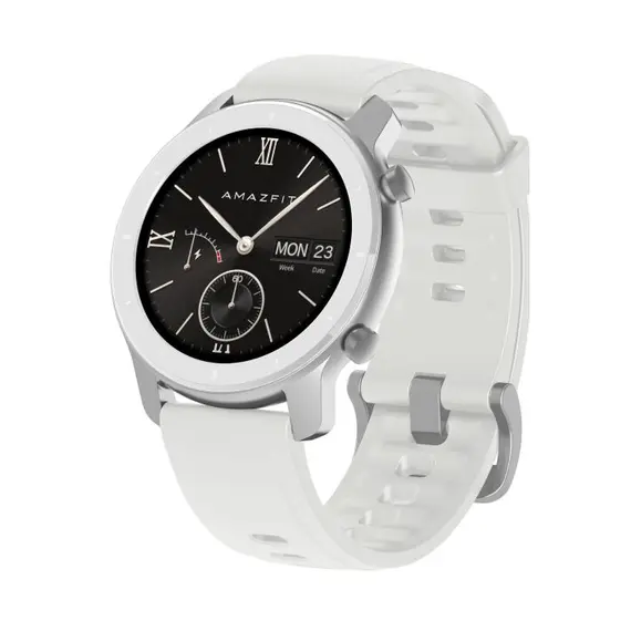 Amazfit GTR 42 - Smartwatch, White