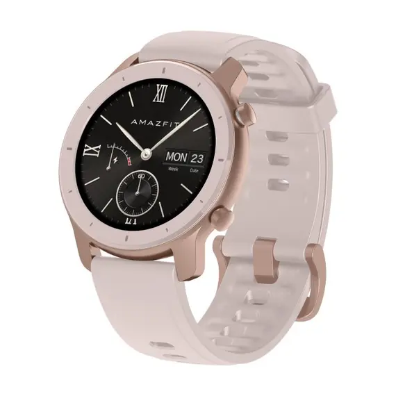 Amazfit GTR 42 - Smartwatch, Pink