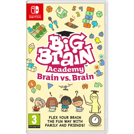 Nintendo Big Brain Academy: Brain vs Brain - Nintendo Switch Game