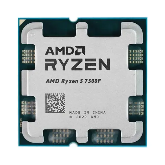 AMD Ryzen 5 7500F - CPU, 3.7GHz, 6-Cores, 12-Threads, 32MB, L3, Tray
