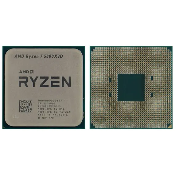 AMD Ryzen 7 5800X3D - CPU, 3.4GHz, 8-Cores, 16-Threads, 96MB, L3, Tray, 2 image