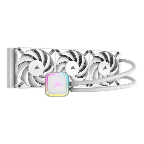 Cooler iCUE H150i RGB ELITE - Liquid CPU Cooler, White
