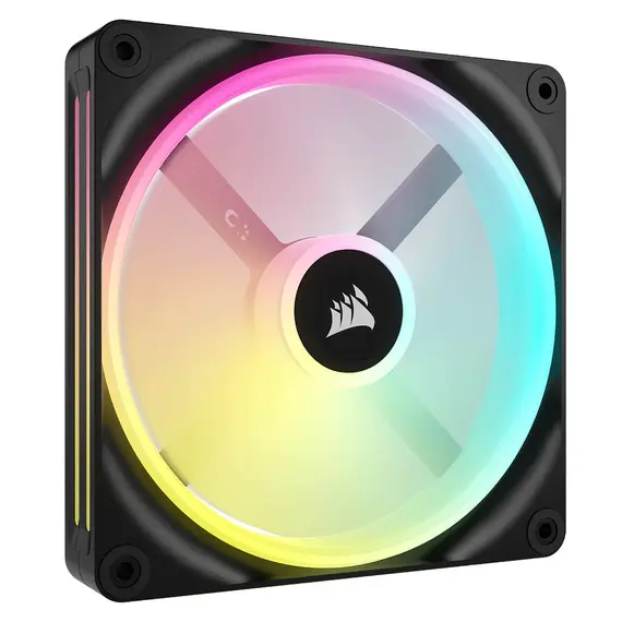 Corsair iCUE LINK QX140 RGB - PC Case Fan, 140mm, PWM, Black