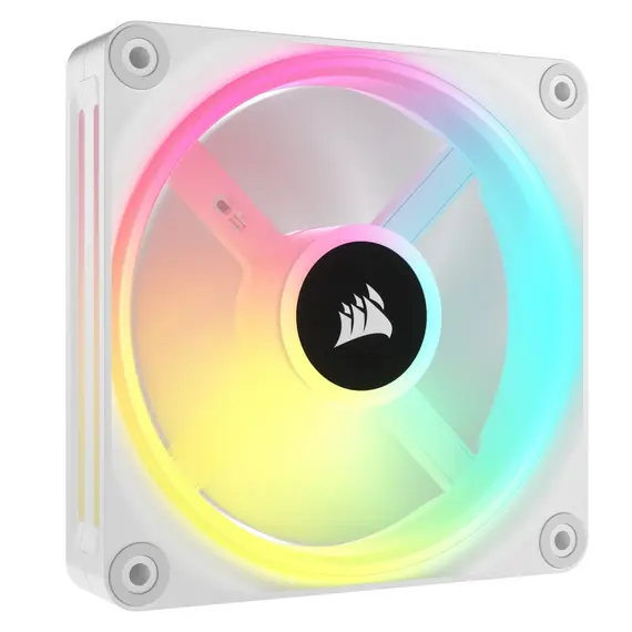 Corsair iCUE LINK QX140 RGB - PC Case Fan, 140mm, PWM, White