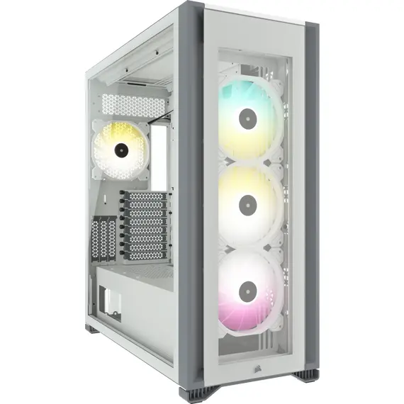 Corsair ICUE 7000X RGB TG - PC Case, Full Tower, White