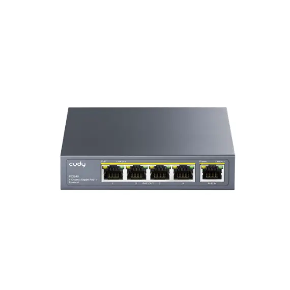 Cudy POE40 - PoE Adapter, Hardware, Networking, Black, 1YR